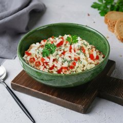 Каша рисовая с овощами без мяса