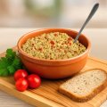 Каша пшенная с овощами